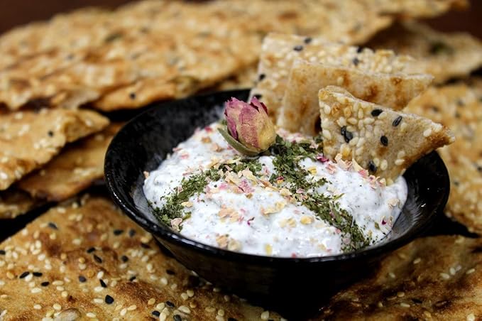 SunGak - Baked Multigrain Sangak Crackers, All Natural (7.02 oz)