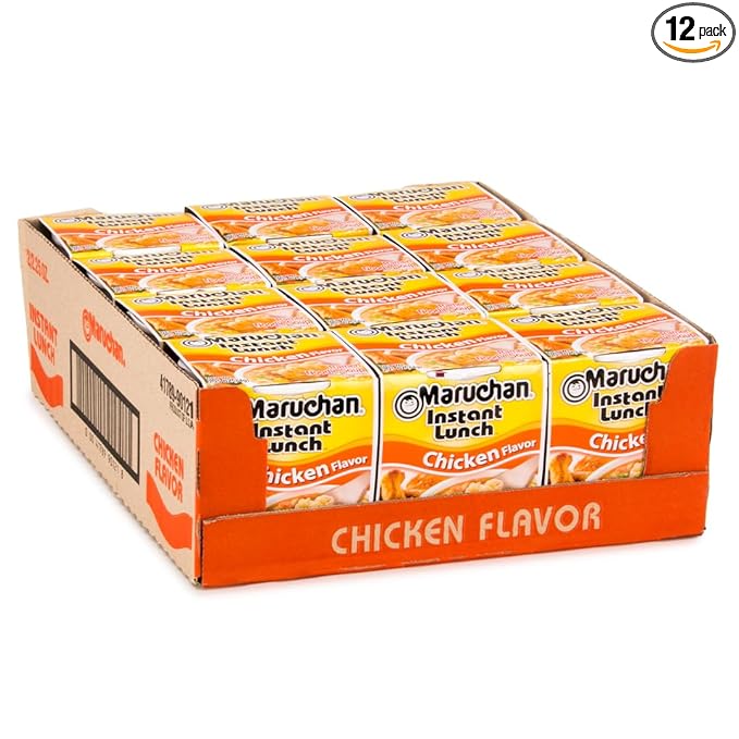 Maruchan Instant Lunch Chicken Flavor, 2.25 Ounce (Pack of 12) (4178990121)