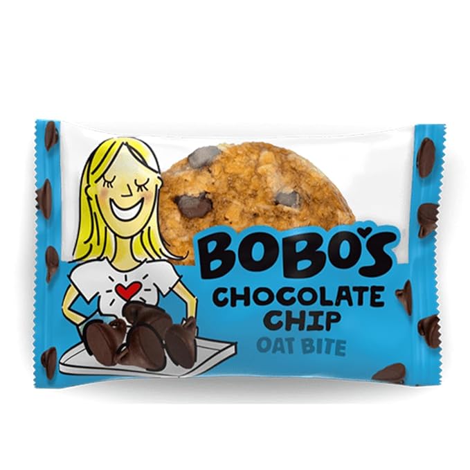 Bobo's Oat Bites Stuff'd Variety Pack (Strawberry, Original Chocolate Chip, and Apple Pie), Pack of 30 (1.3 oz Bites), Gluten Free Whole Grain Rolled Oats