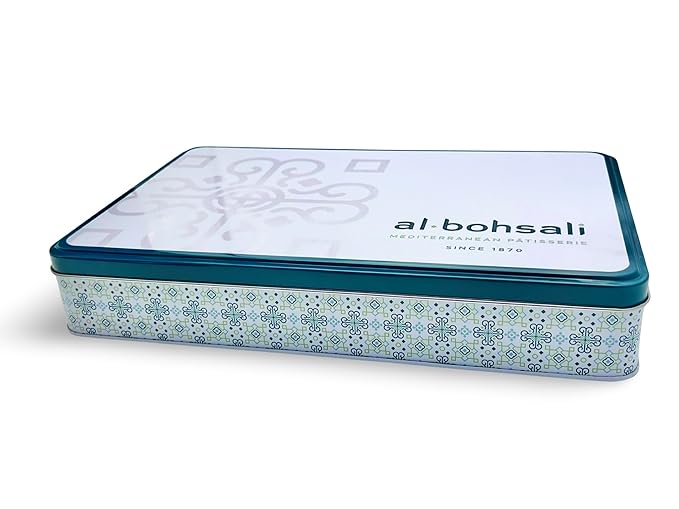 Al Bohsali 1870 Premium Mediterranean Assorted Baklava Mix – 53-Piece Luxury Pastry Collection | Handcrafted Since 1870