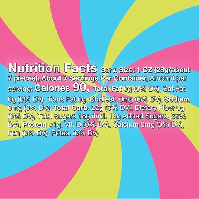 LIFE SAVERS Neons Gummy Candy Variety Pack, Assorted Fruity Candy Snacks, 7 oz Bags (Pack of 12)