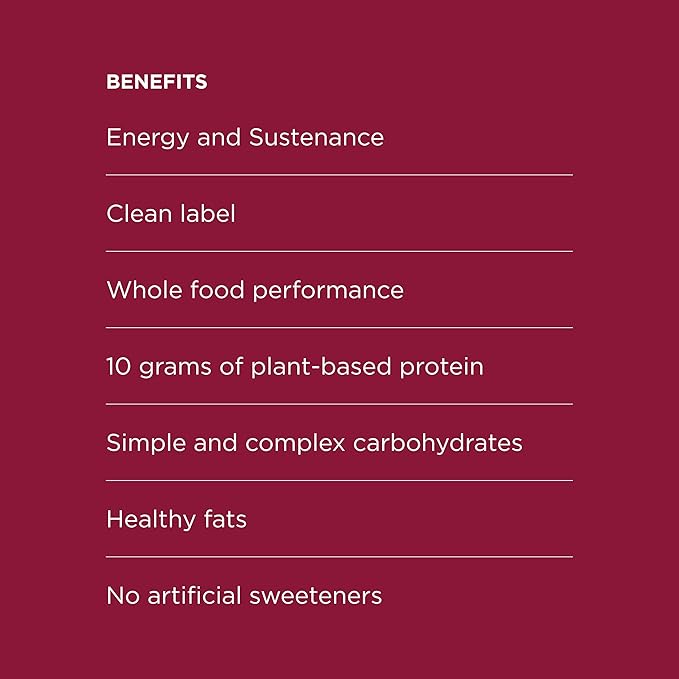 POSSIBLE Snack Bar - Organic Energy Bars with 10g of Plant-Based Protein - Vegan, Gluten-Free, Non-Dairy, USDA Organic - Healthy Fats - Clean Label - 1 Box, 12 Servings - Strawberry Beet Almond