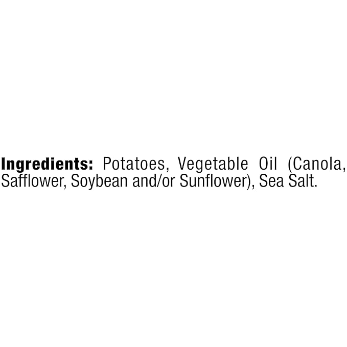 Kettle Brand Potato Chips, Sea Salt Kettle Chips, Party Size, 13 Oz (Pack of 2)