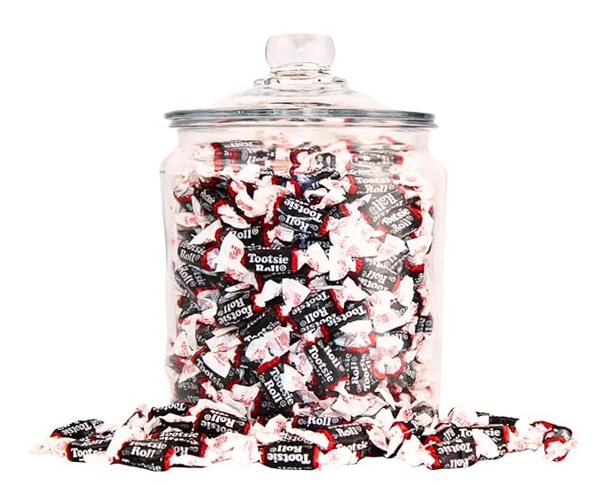 Chocolate Mini Rolls - Bulk Tootsee Candy, Individually Wrapped Mini Bites Midgees (5 Pound)