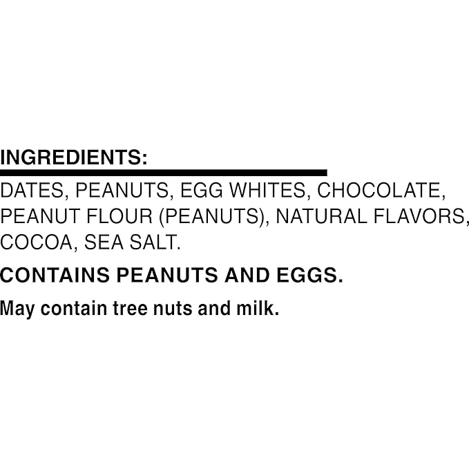 RXBAR Protein Bars, Protein Snack, Snack Bars, Peanut Butter Chocolate, 18.3oz Box (10 Count)