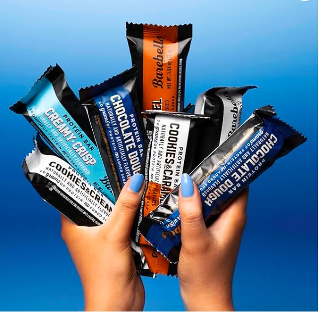 Barebells Protein Bars People's Choice Variety Pack - 24 Bars (2 Packs of 12), 20g High Protein Treats - Chocolate Nutrition Bars with No Added Sugar - On-The-Go Breakfast or Post-Workout Snack.
