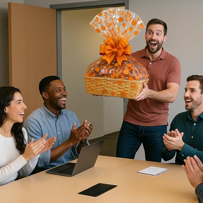 Handcrafted Gift Basket with Chocolates, Cookies, Snacks & Candy. Perfect for Birthdays, Sympathy, Holidays, Clients & Thank You Gifts (Platinum: $149.99, Business)