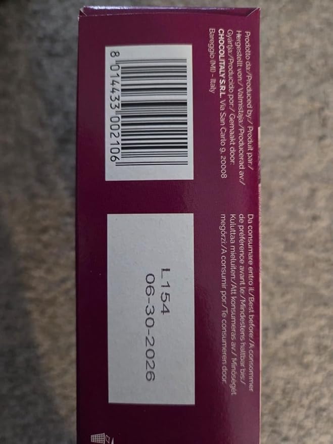 Buckwheat Cake with Berry Filling by ChocolItaly, 15.87 oz (450 g) [Expiration Date 2/28/26]