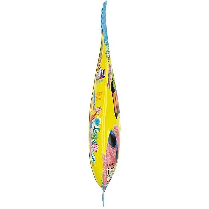 Sour Patch Kids Tropical Soft & Chewy Candy, Bulk Candy, 12-8 oz Bags