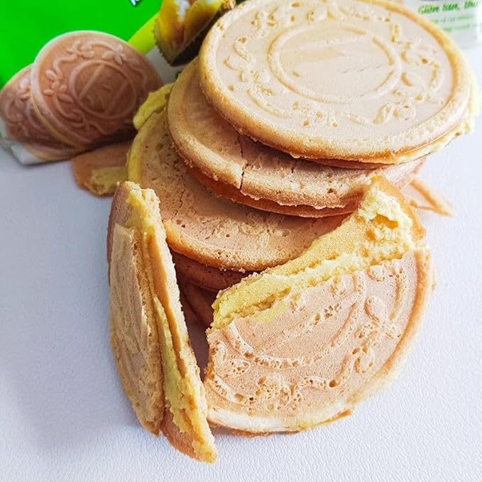 Durian sandwich cookies 350g/12.34oz, durian breakfast cookies