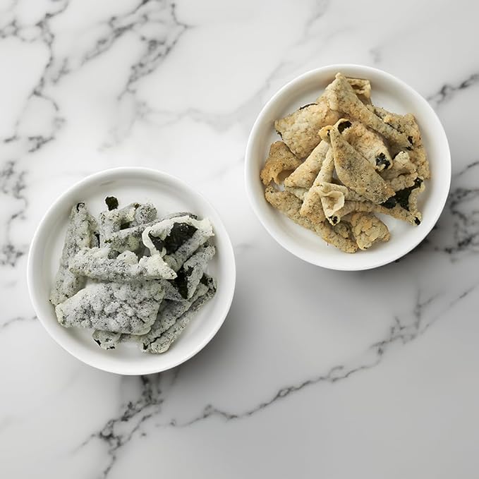 [Dongwon] YANGBAN Seaweed Chips | Enticing Shrimp Flavor | Authentic Korean Nori Seaweed Snack | Crispy and Light | Traditional Kimbugak (김부각) Snack (1.76 oz x 1 pack)