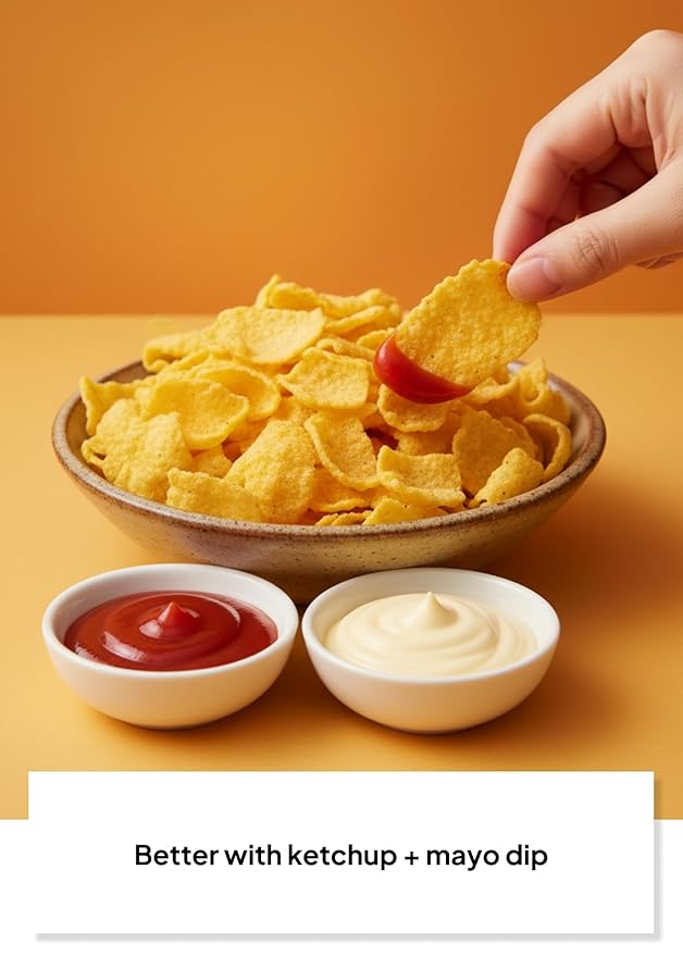 Korean Food O!Snack Corn Chips Roasted Corn Flavor, Savory & Crispy Corn Snack, Large 1.1 lb Bag (500g), Party Sharing Size
