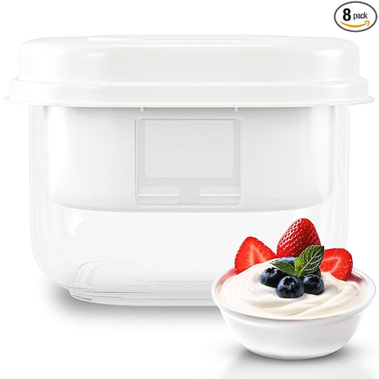 Ultimate Yogurt Strainer - Make Delicious, High Protein, Greek Yogurt - 70% Less Sugar & Lactose - Fine Mesh Nylon Greek Yogurt Maker - 100% BPA-Free & Dishwasher Safe with Large 2.3 Quart Capacity