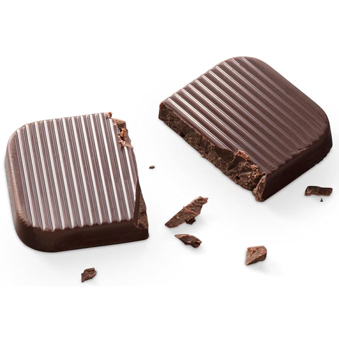 Bouchard Belgian Dark Chocolate Napolitains (72% Cacao) 35.3 OZ (2.2 LB/1KG)