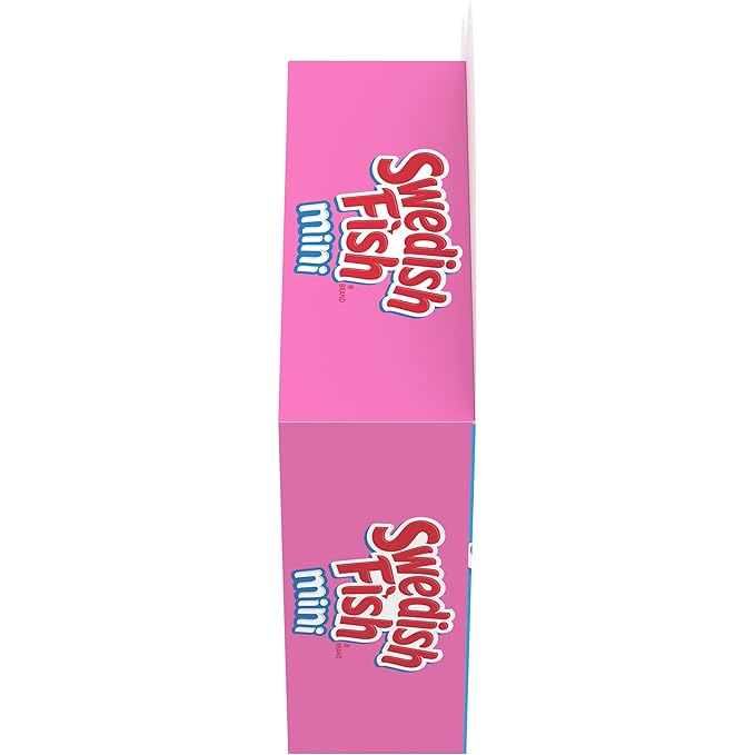 SWEDISH FISH Soft & Chewy Valentines Day Candy, 6.8 oz Heart Shaped Box