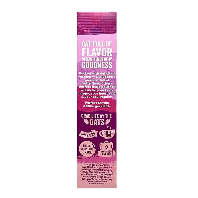 Nairn's Gluten Free Blueberry and Raspberry Breakfast Biscuits, 5.64oz