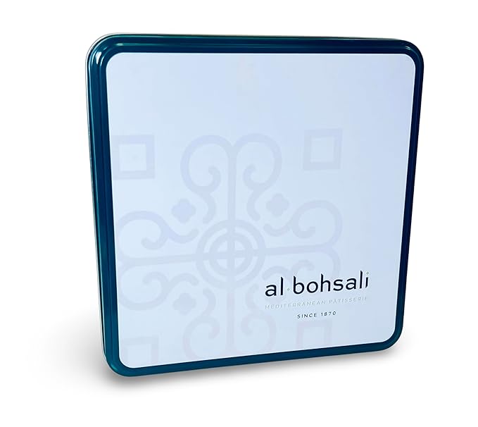 Al Bohsali 1870 Premium Pistachio Baklava 24-Piece Assortment | Handcrafted Mediterranean Pastries Since 1870