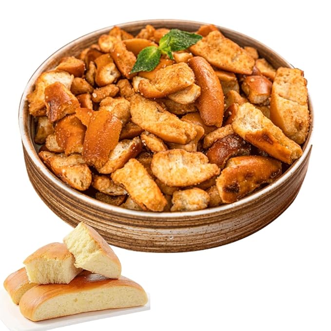 Crushed alkaline water surface, sea salt caramel crispy biscuits, toasted dry bread 6.7oz/190g