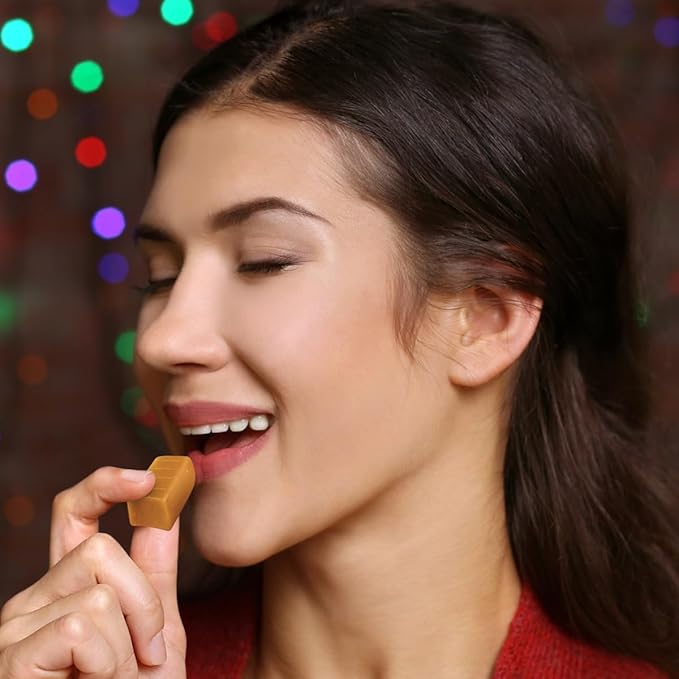 Werther's Original Chewy Sugar Free Caramel Candy, Individually Wrapped Healthy Sweet Caramel Bites for Guilt-Free Pleasure, Melts in Your Mouth in a Satisfying Creamy Way, 1lb