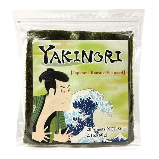 Yakinori Japan Roasted Seaweed 20 sheets (2.1oz/60g) nori ramen rice balls