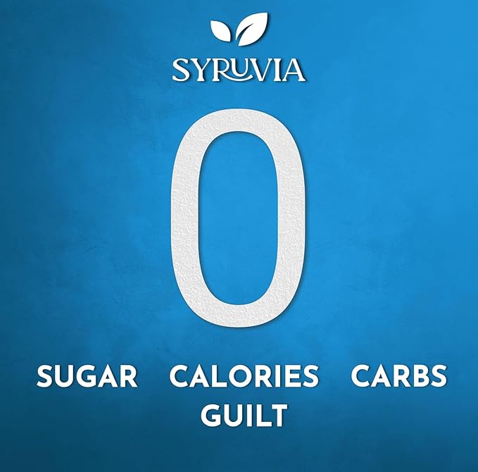 Syruvia Sugar-Free Watermelon Syrup, Flavored Syrup for Drinks, Cocktails, Lemonades, Iced Teas, and Desserts – 25.4 fl oz