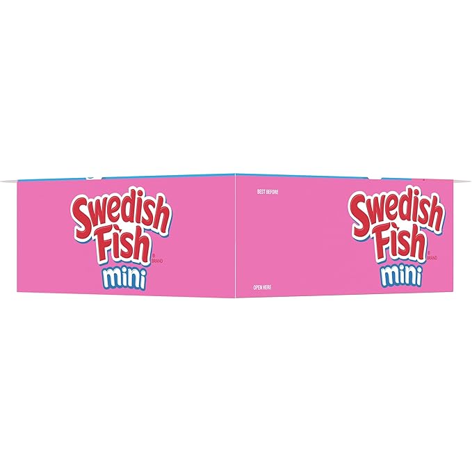 SWEDISH FISH Soft & Chewy Valentines Day Candy, 6.8 oz Heart Shaped Box