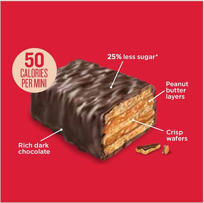 Little Secrets Dark Chocolate Peanut Butter Crispy Wafers || Made in Europe | Nothing Artificial & No Sugar Alcohols | Sustainable Cocoa (3.5 Ounce (Pack of 1))