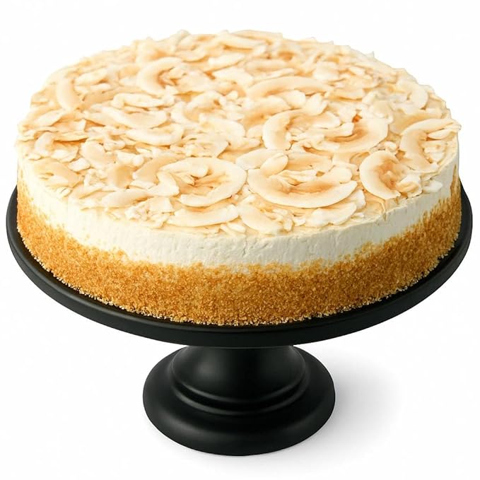 Andy Anand Sugar Free Lemon Coconut Mousse Cake (3 lbs) - Luscious, Creamy Bakery Desserts, Guilt-Free Indulgence (3 lbs)