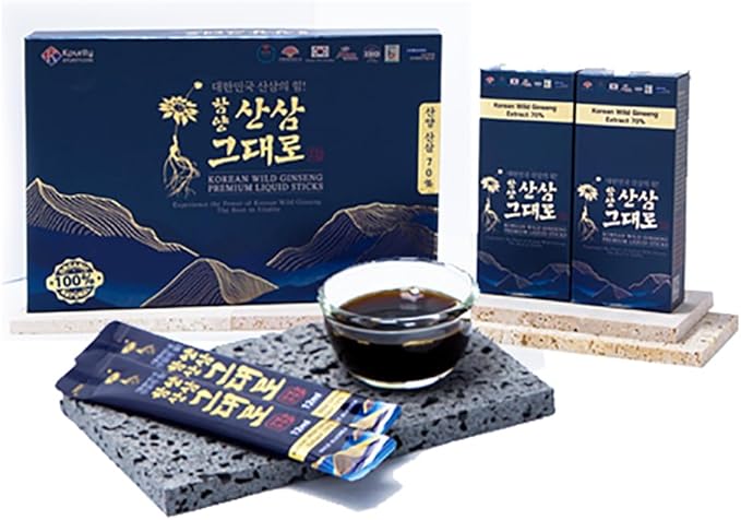 KPurity Korean Wild Ginseng 70% Liquid Sticks (1)