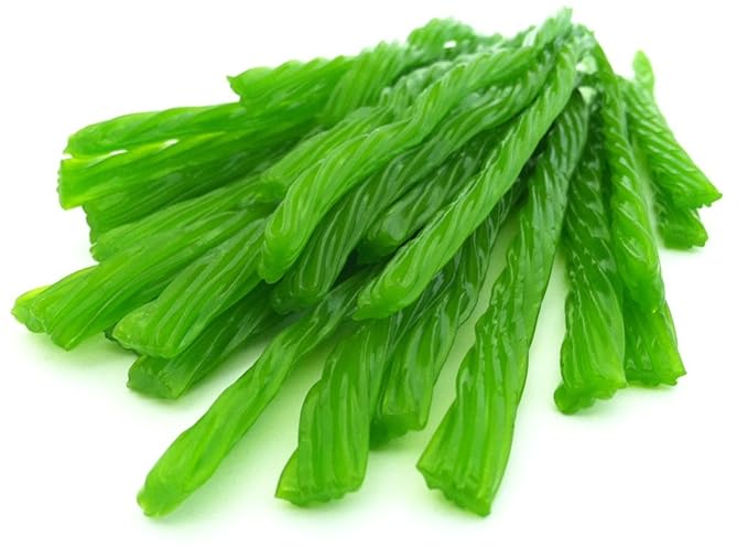Green Apple Licorice Pack of 3 - Old Fashioned Candy, Fat-Free Chewy Licorice Candy, Fun Treat, Delicious Snacks - Soft & Chewy Texture with Bold Fresh Flavor (Total 24oz)
