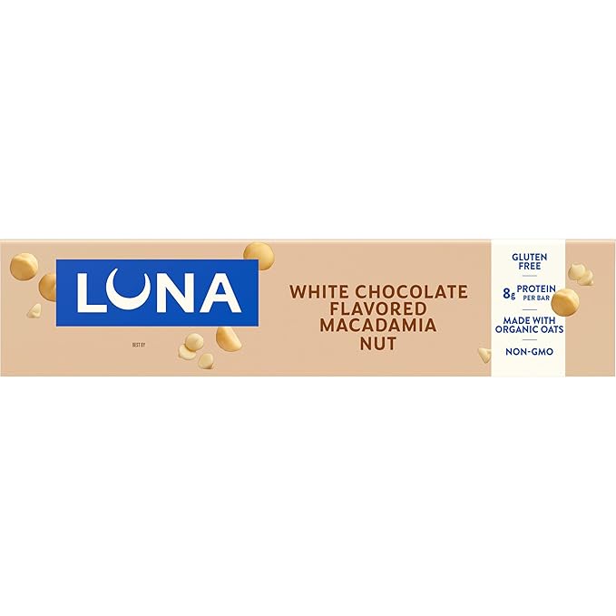 Clif, Bar Luna White Chocolate Macadamia 15 Count, 25.35 Ounce