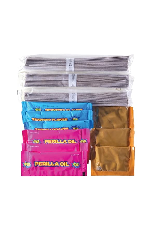 Korean Bros Seoul Soba Noodles (390g) – Authentic Korean-Style Noodles, 3 Servings