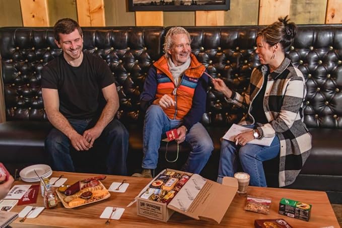 Dan the Sausageman Signature Gift (Denali) Meat and Cheese Box – Gourmet Food Gift Basket with Summer Sausage, Crackers, Nuts, and Cheese – Savory Snack Box for Men, Holidays, Thank You, or Corporate Gifts