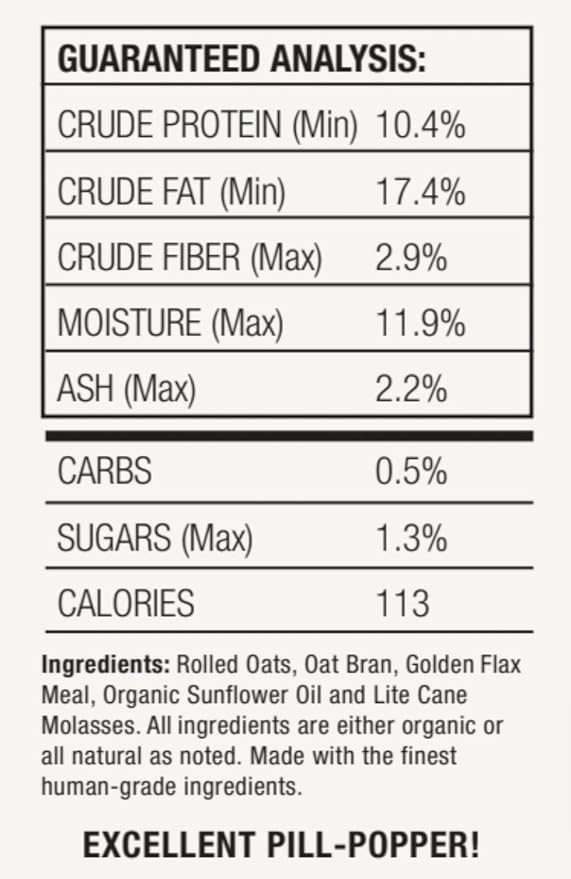A TO Z HORSE COOKIES Horse Treats, Original Flavor, A Softer Cookie/Pill Popper Made w/Lite Molasses, Low Carb/Sugar, Wheat, Corn, Soy & Alfalfa Free. All Natural Ingredients, 15 lb