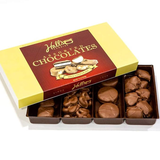 Milk Chocolate Covered Assortment Gift Box, 12 oz.