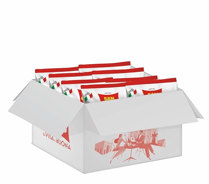 San Carlo Multi Pack 8X Classic n°1 Italian Potato Chips - 50gr - for Snacking Bliss