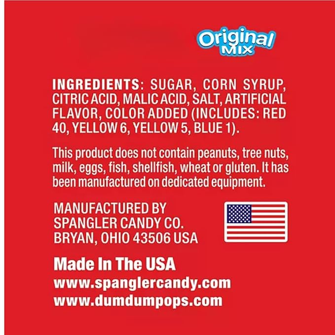 Original Mix Lollipops, Assorted Flavors, 500 Count. ((2 Pack))