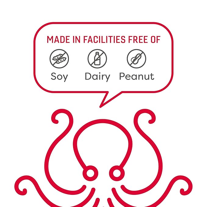 Octonuts Olive Oil & Lemon Almonds – 12 Individually Wrapped Snack Packs (1oz Each), Healthy Snacks for Adults and Kids, Non-GMO, Keto and Gluten-Free, Roasted in Cold Pressed Olive Oil