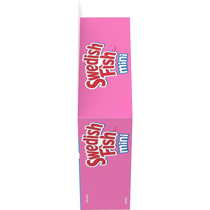 SWEDISH FISH Soft & Chewy Valentines Day Candy, 6.8 oz Heart Shaped Box