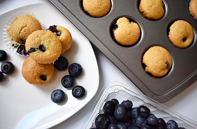 Jessica’s Natural Foods - Gluten-Free Muffin Mix Made with the Ancient-Grain Teff and Wholesome Oat Flour, Non-GMO, and Gluten Free. 3 Per Pack