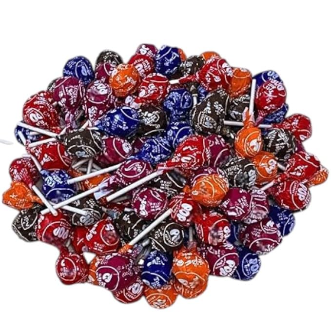 Assorted Fruit Flavored Classic Roll Pops 6.5-Lbs- Five Classic Flavors Bulk Pack Of America's Favorite Lollipops - Individually Wrapped (104-Oz)