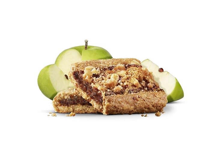 Nature's Bakery Nature’s Bakery Oatmeal Crumble Bars, Apple, Real Fruit, Vegan, Non-GMO, Breakfast bar, 7 boxes with 12 twin packs (Pack of 2)
