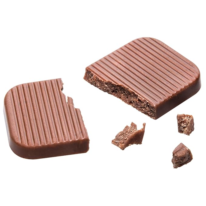 Bouchard Belgian Milk Chocolate Caramel Sea Salt Napolitains 35.3 OZ (2.2 LB/1KG)