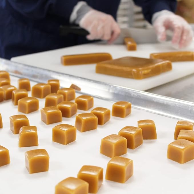 Vermont Nut Free Chocolates Boxed Chocolate Caramels (Assorted Chocolate) 12-Piece, Nut-Free, Egg-Free, Kosher