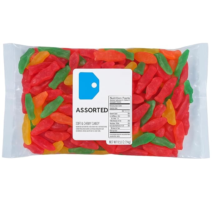 Assorted Fish Soft & Chewy Candy, 5 lb 664163