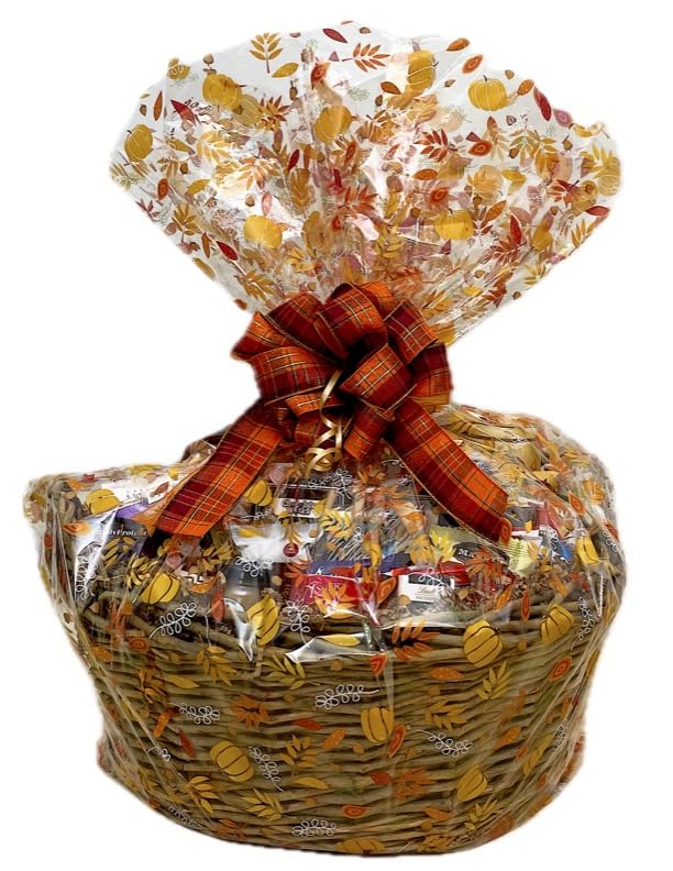 Handcrafted Gift Basket with Chocolates, Cookies, Snacks & Candy. Perfect for Birthdays, Sympathy, Holidays, Clients & Thank You Gifts (Executive: $199.99, Halloween)