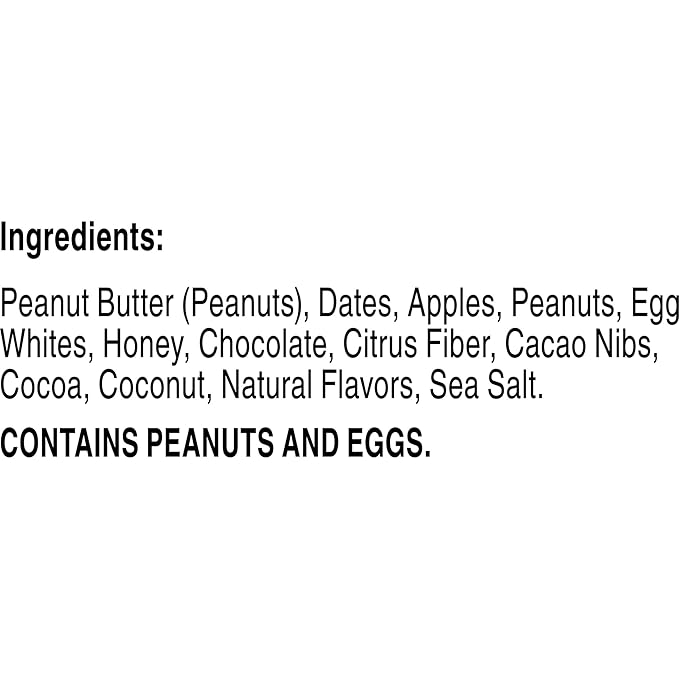 RXBAR Protein Energy Bites, Gluten Free Energy Snacks, Protein Snacks, Dark Chocolate Peanut Butter (60 Bites)