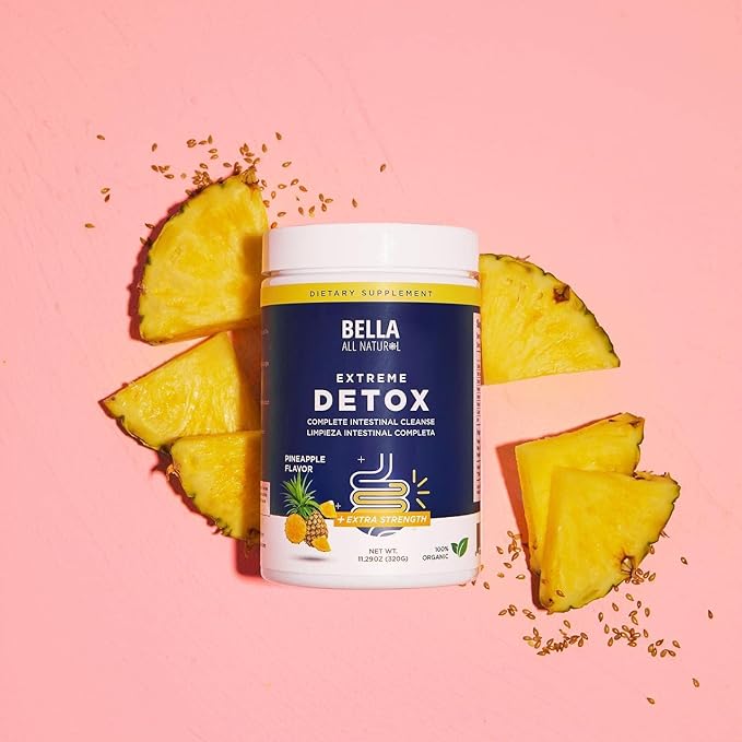 Bella All Natural Detox Pineapple and Skinny Iced Coffee