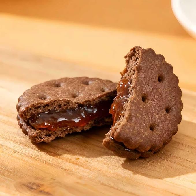 Traditional handcrafted flavor black sugar malt sandwich cookies 9.1oz per bag, individual small packaging, crispy and non-sticky, snack for afternoon tea, nostalgic Taiwanese flavor