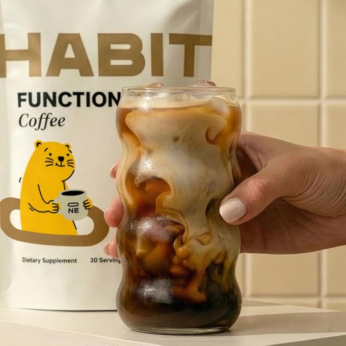 Jitters-free Mushroom Coffee Made in USA - Great Taste - Smooth Energy - No Bloating with Lion’s Mane, Cordyceps, Reishi, Chaga – Alpha-GPC & L-Tyrosine, B12 & B3 – 30 Servings
